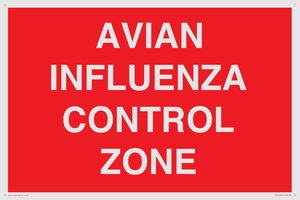 AVIAN INFLUENZA CONTROL ZONE